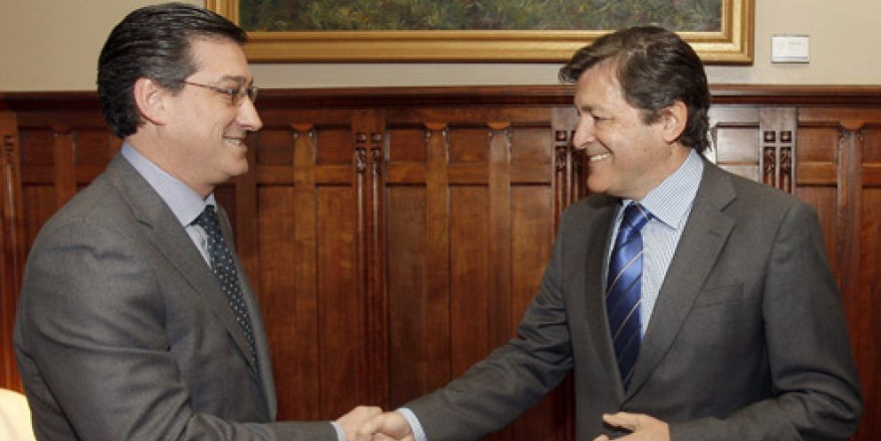Foto: Fernández intensifica su cortejo a UPyD e IU para llevar un gobierno de izquierdas a Asturias