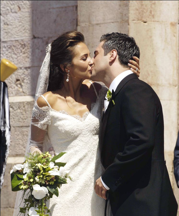Foto: Paula Echevarría y David Bustamante el día de su boda. (Gtres)