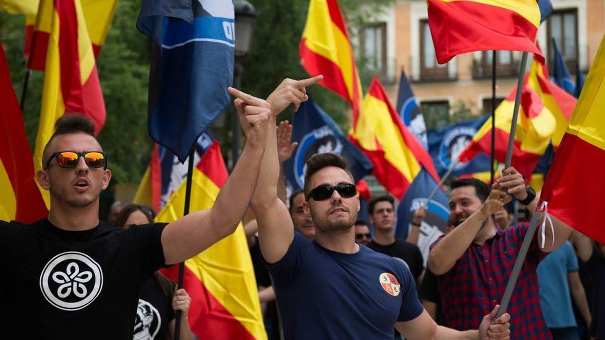 Desalojado el grupo de ultraderecha Hogar Social de un palacete ocupado en Madrid