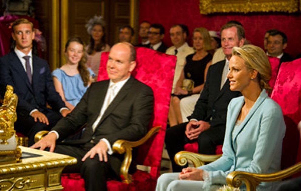 Foto: Segundo gran día para Mónaco: Alberto II y Charlene se casarán en un enlace religioso