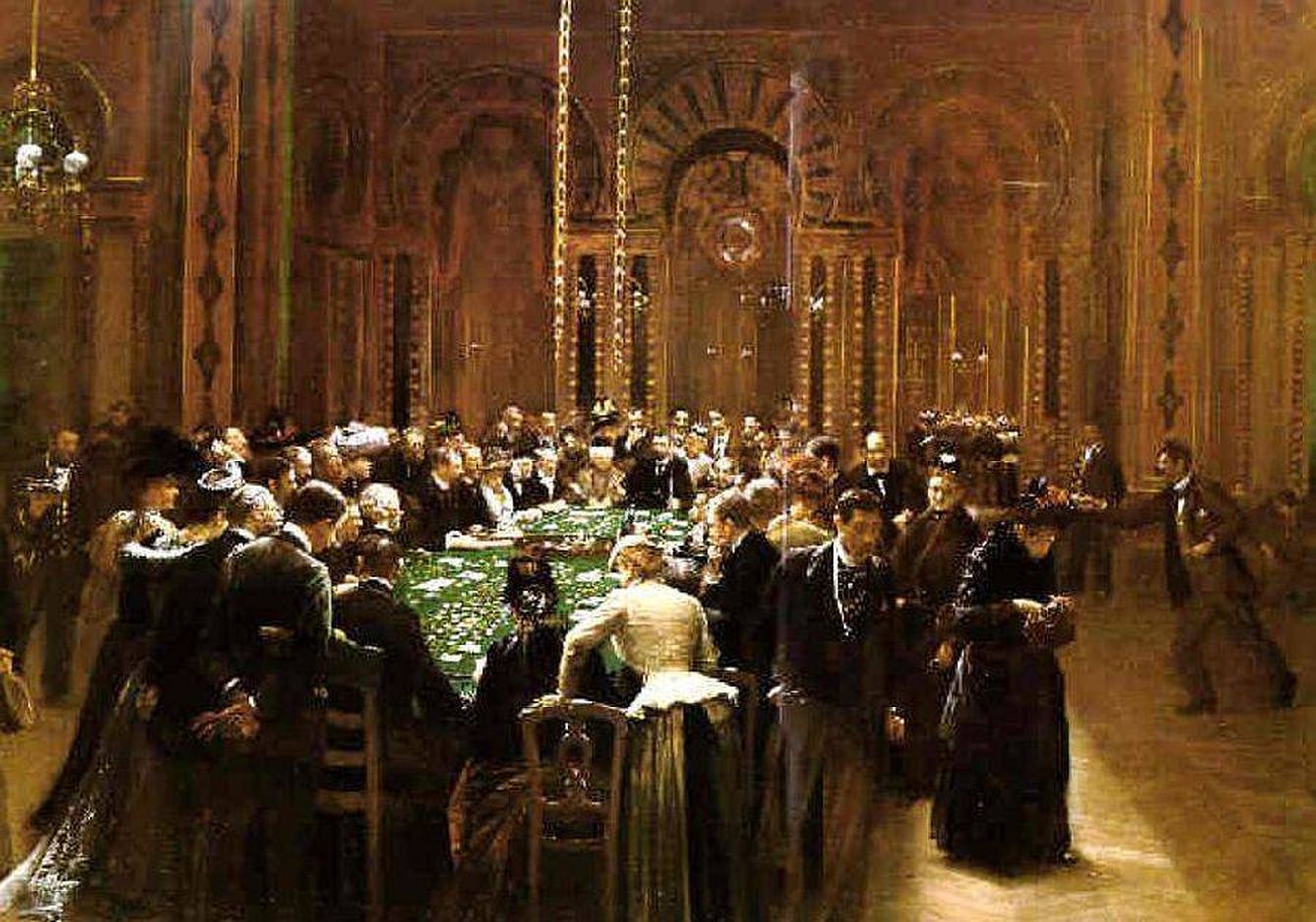 'El casino de Montecarlo'. (Jean Georges Béraud)