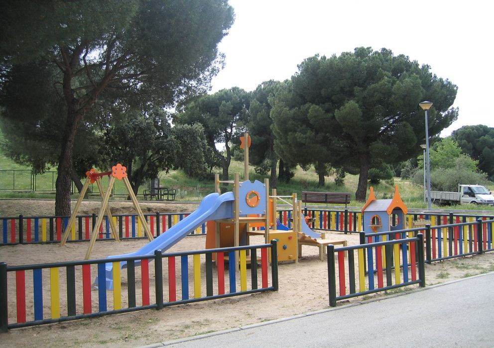 Foto: Área de juegos infantiles en el Gran Parque, en Majadahonda. (http://www.actualidadmajadahonda.es/)