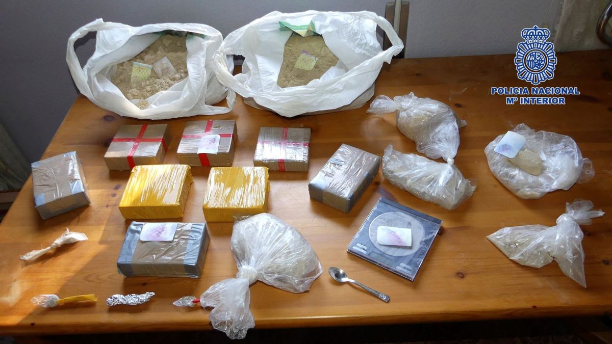 Requisan en Toledo el mayor alijo de heroína en España: 13,5 kilogramos 