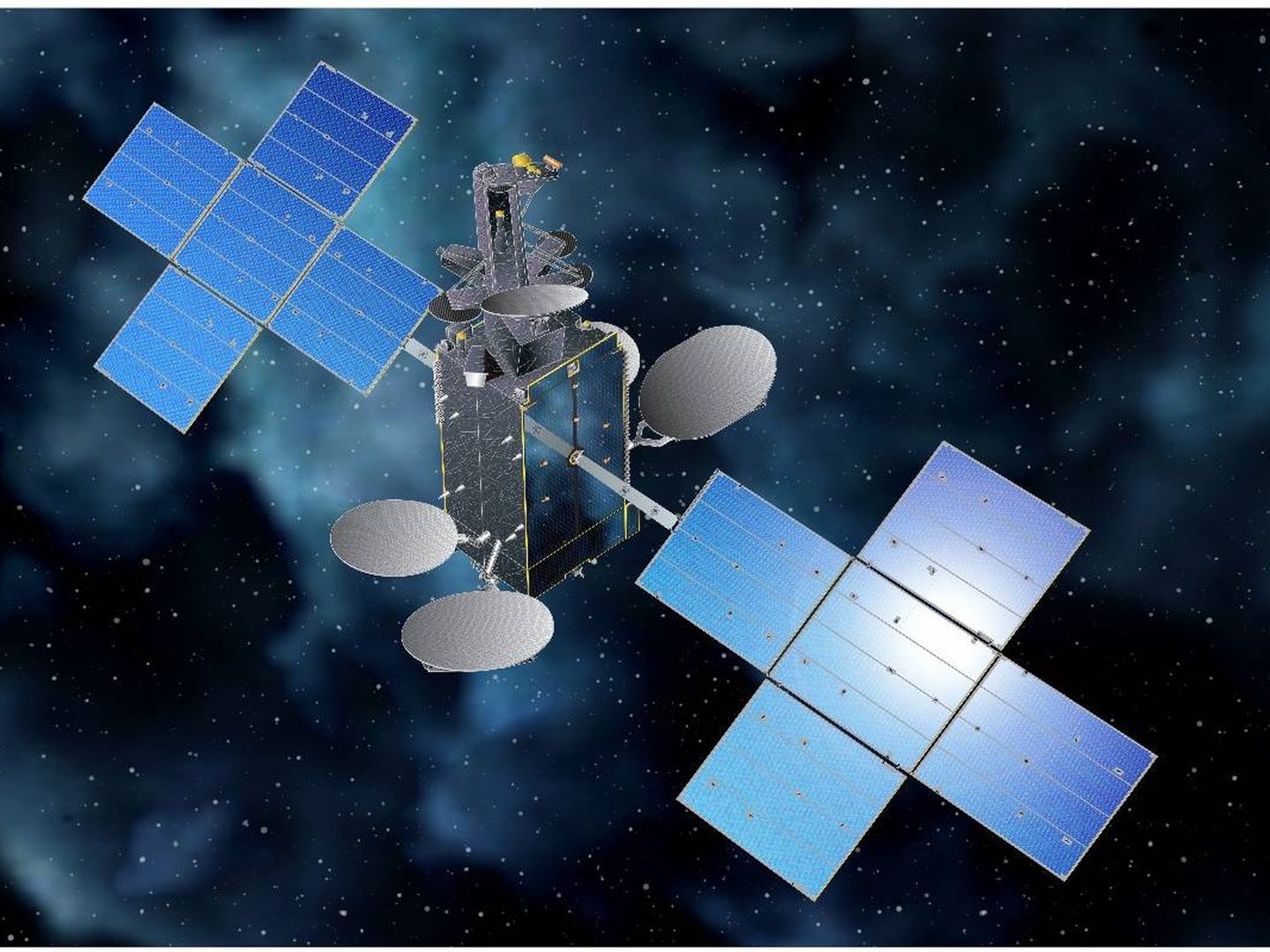El satélite Hispasat 30W-6 que será lanzado el próximo 22-F.