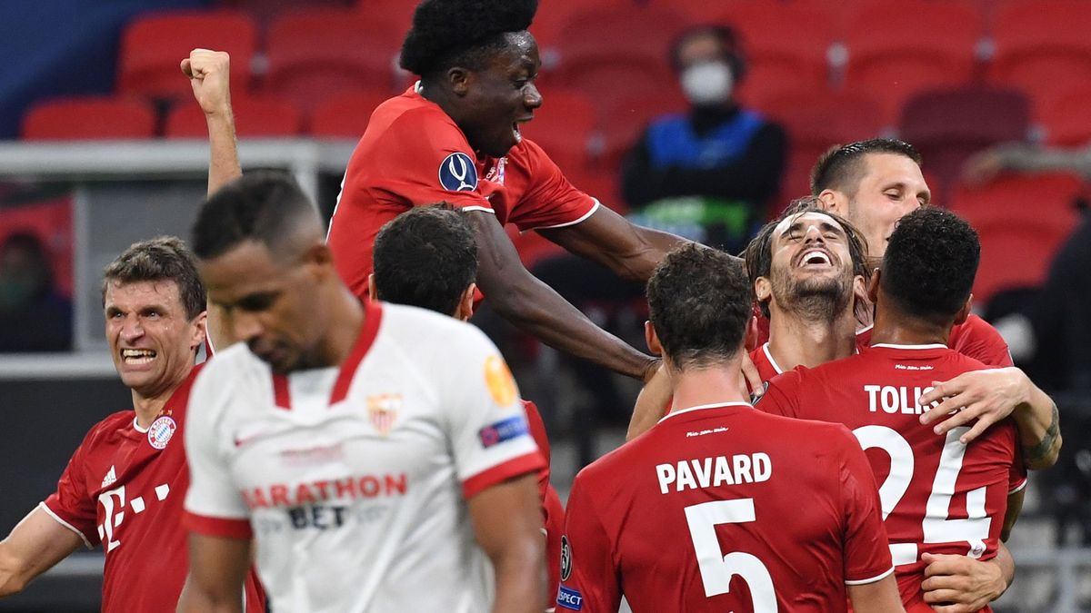 El Sevilla aguanta al Bayern hasta la prórroga antes de perder la Supercopa de Europa (2-1)