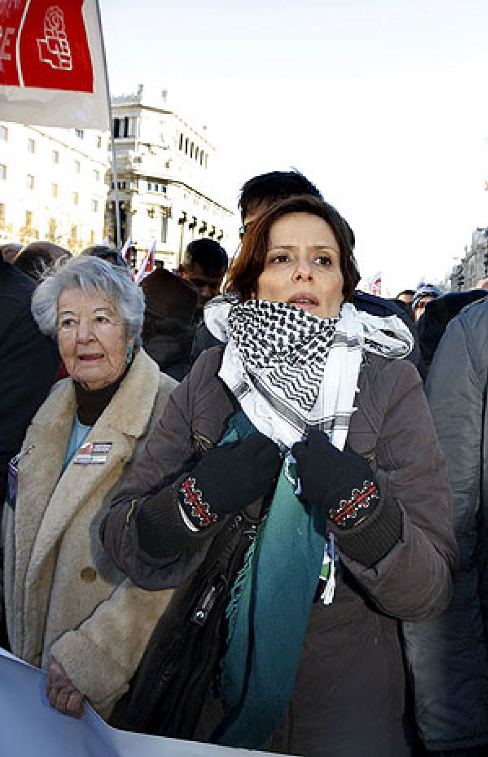 Foto: Comienza en Madrid la manifestación contra los ataques de Israel en Gaza
