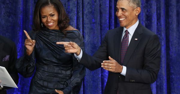Foto: Michelle Obama y su marido Barack Obama. (Reuters)