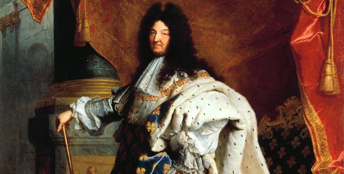Luis XIV, el emperifollado abuelo.
