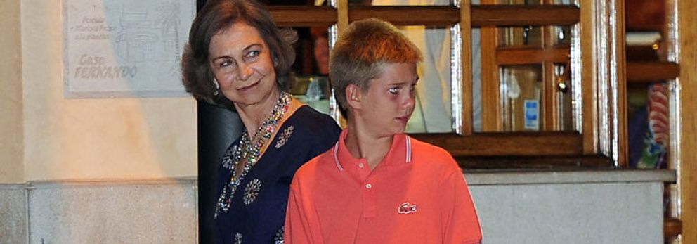 Foto: La reina Sofía se desmarca de la Familia Real y acude al cumpleaños de su nieto, Juan Urdangarin