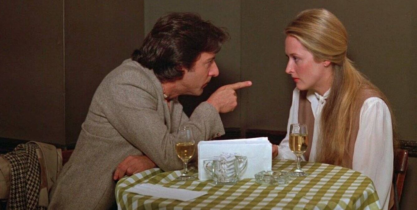 Dustin Hoffman y Meryl Streep en 'Kramer contra Kramer'.