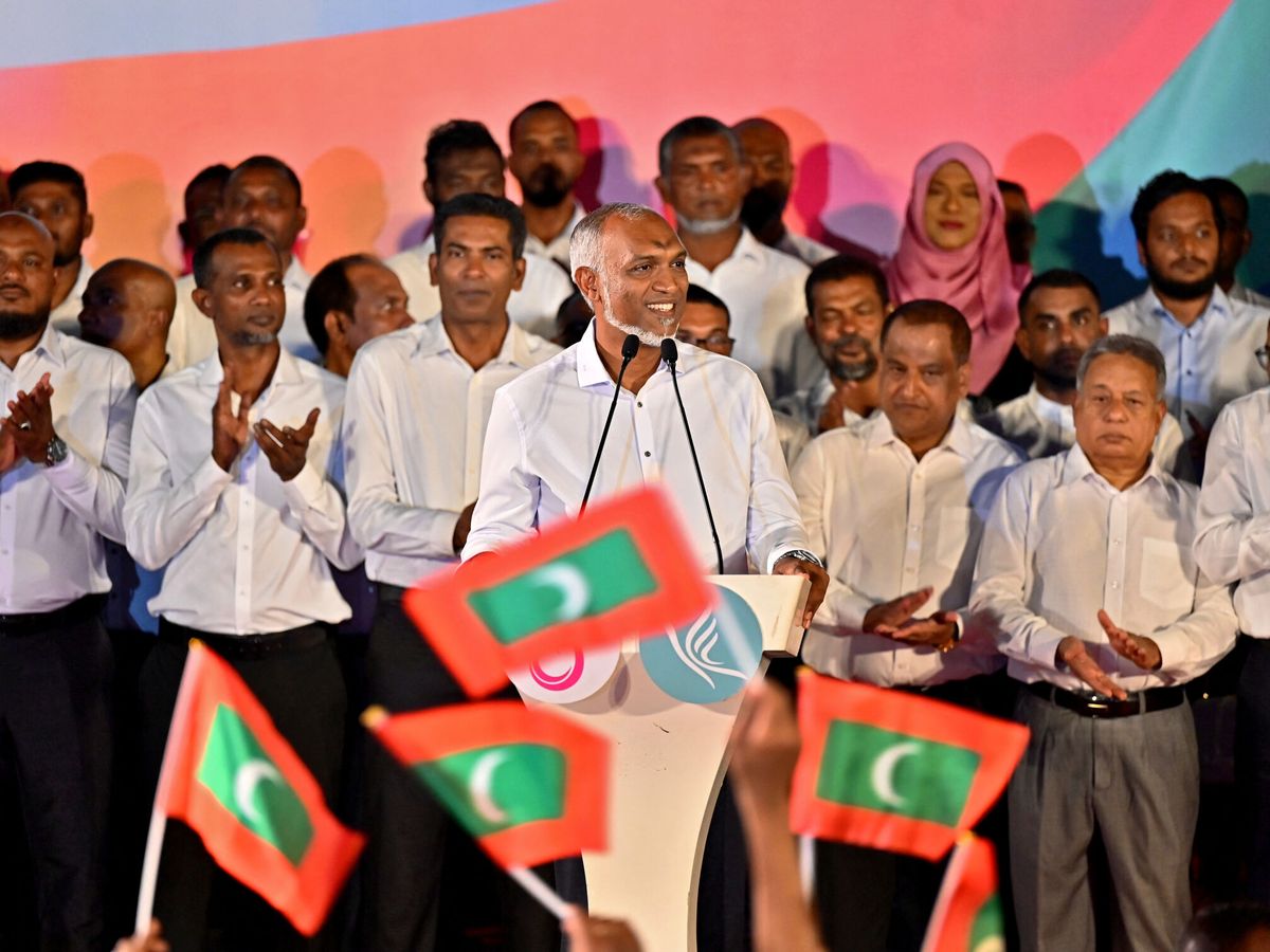 Foto: El presidente de Maldivas, Mohamed Muizzu. (Reuters/Stringer)