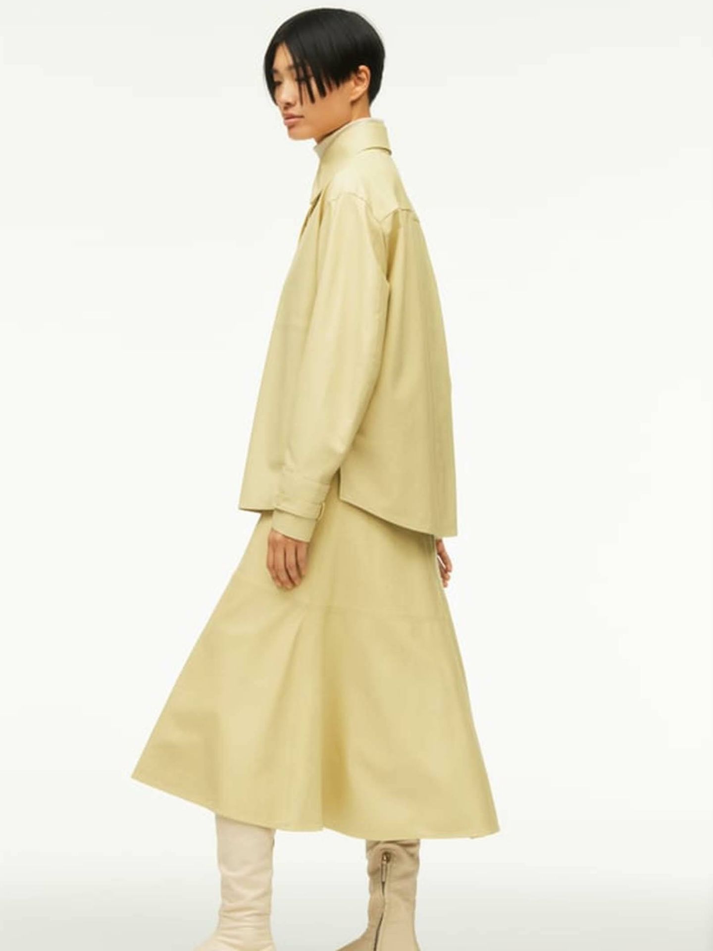 Zara Studio: Vestidos, abrigos y faldas sin género que nos transportan a Hollywood. (Zara/Cortesía)