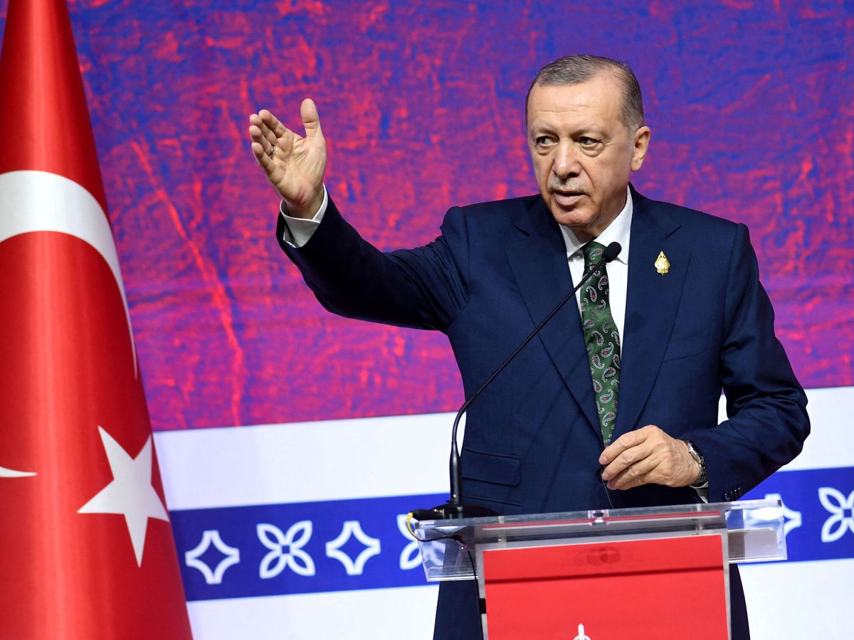 Foto: El presidente turco, Erdogan. (Reuters)