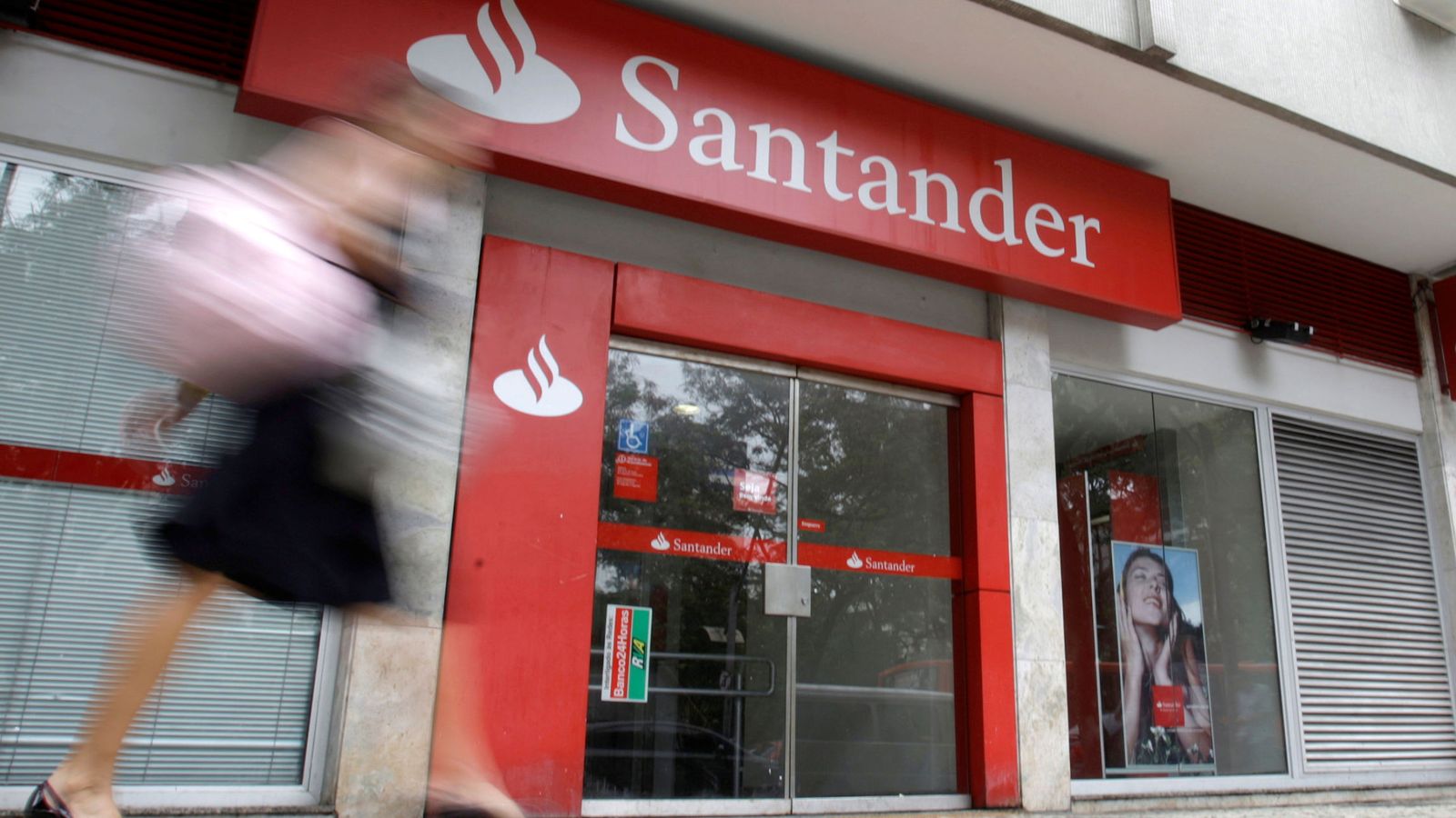 Foto: Oficina del Santander en Río de Janeiro. (Reuters)