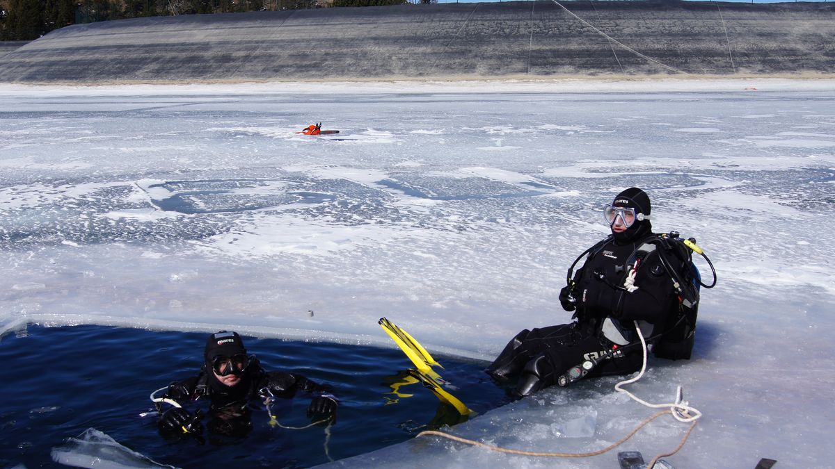 ¿Imaginas la sensación de hacer una inmersión en altitud bajo hielo?