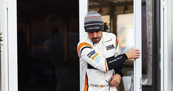 Foto: Fernando Alonso en Montmeló la pasada semana.