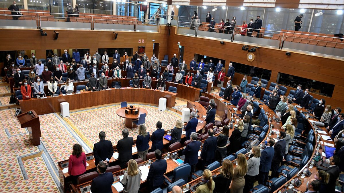 Diputados sin debutar en la Asamblea de Madrid: una sola pregunta o ninguna en 6 meses