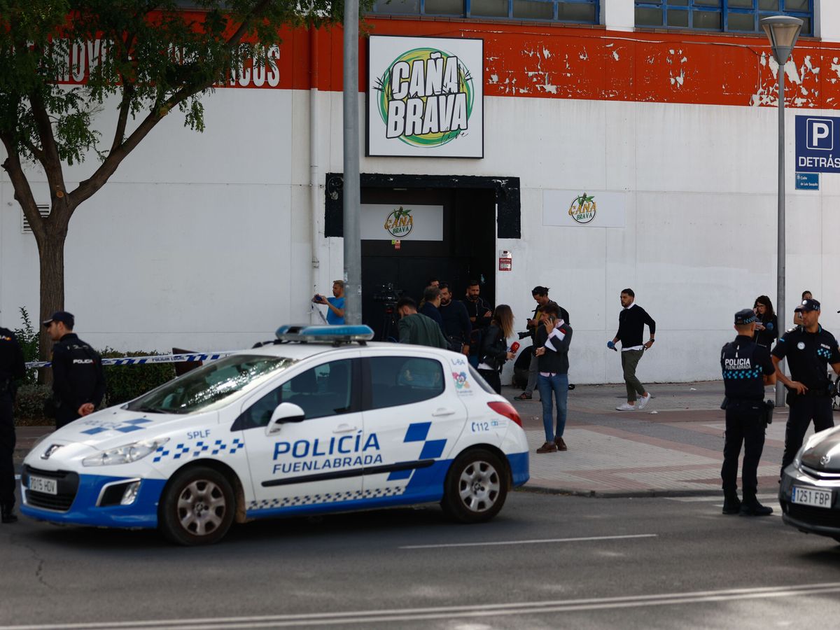 Foto: Lugar del tiroteo en Fuenlabrada. (EFE/Rodrigo Jiménez)