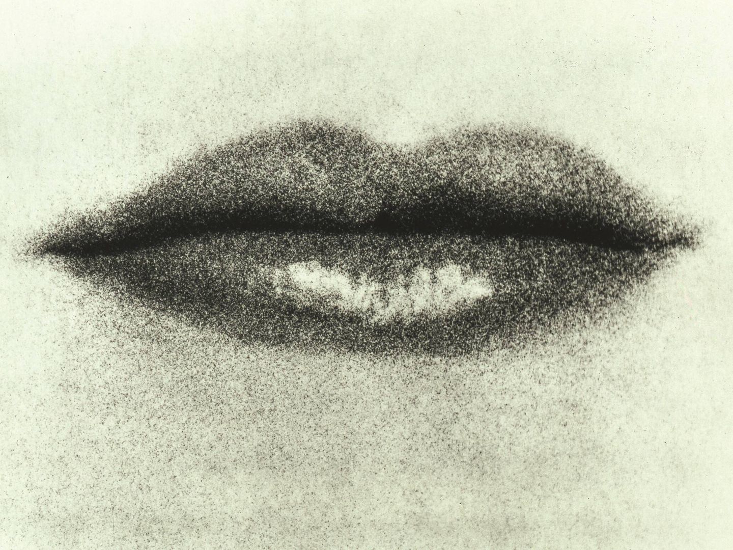 'Los labios de Lee Miller', fotografía de Man Ray.