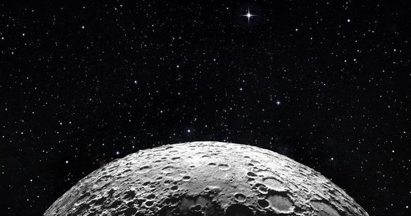 Foto: La Luna, en una vista muy Kubrick. (iStock)