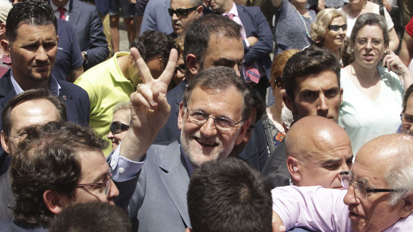 Foto:  El presidente del Gobierno en funciones y candidato del Partido Popular el 26 de junio, Mariano Rajoy. (EFE)