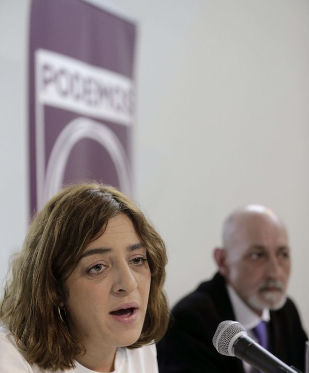Foto: La portavoz de Ahora Madrid Celia Mayer, nueva concejala de Cultura del Ayuntamiento de Madrid. (EFE)