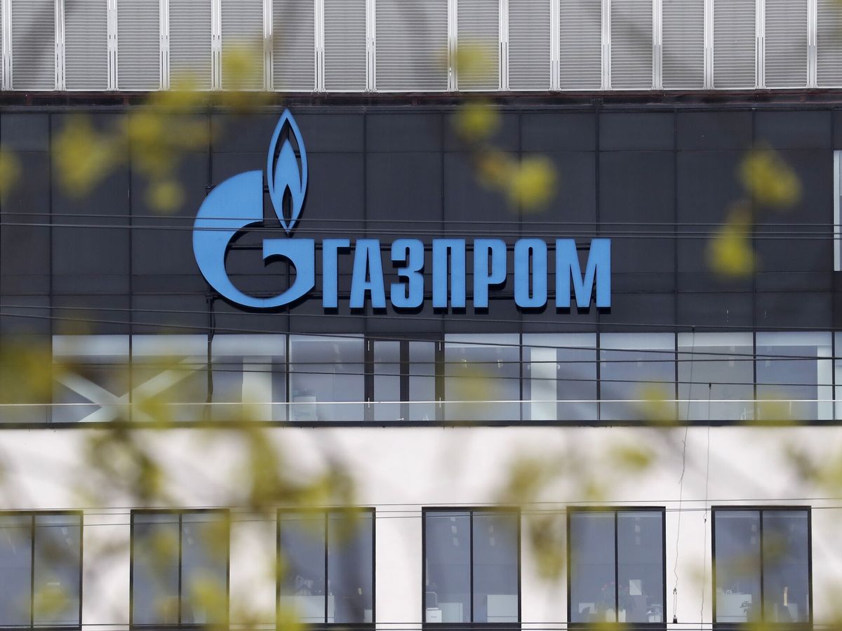 Foto: El logo de Gazprom. (EFE/EPA/Anatoly Maltsev)