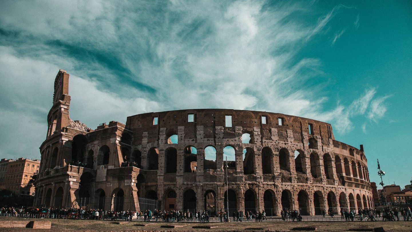 Coliseo romano de frente (Davi Pimentel/Pexels)