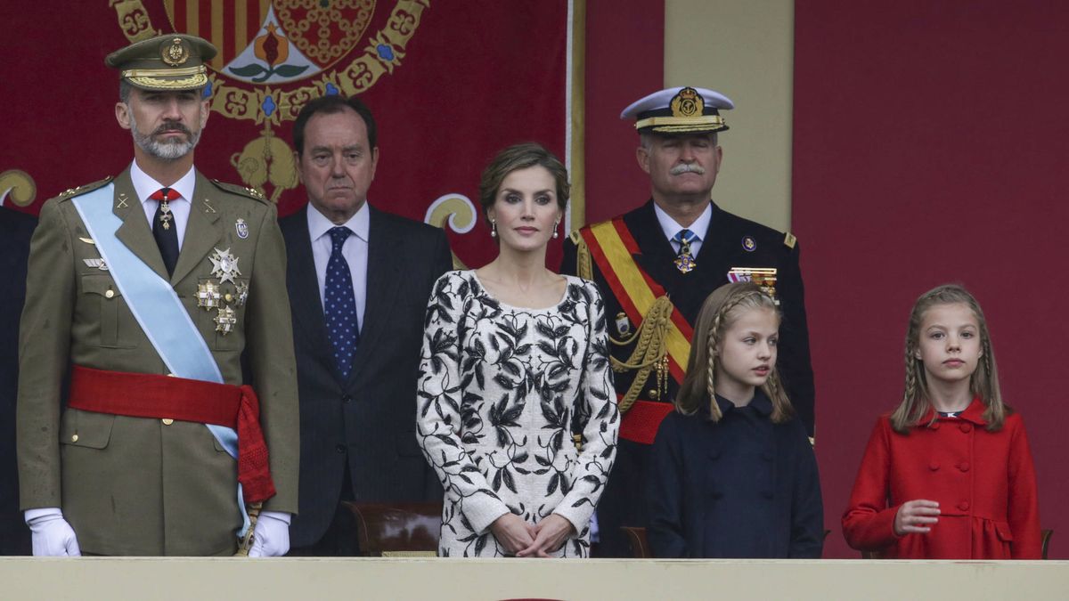 Casa Real saca brillo al 12-O con un desfile más lucido y 1.300 invitados en Palacio