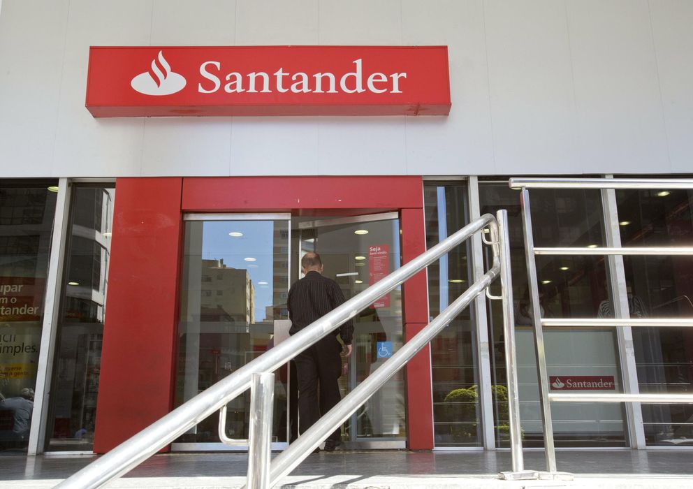 Foto: Una de las entidades del Banco Santander. (EFE)