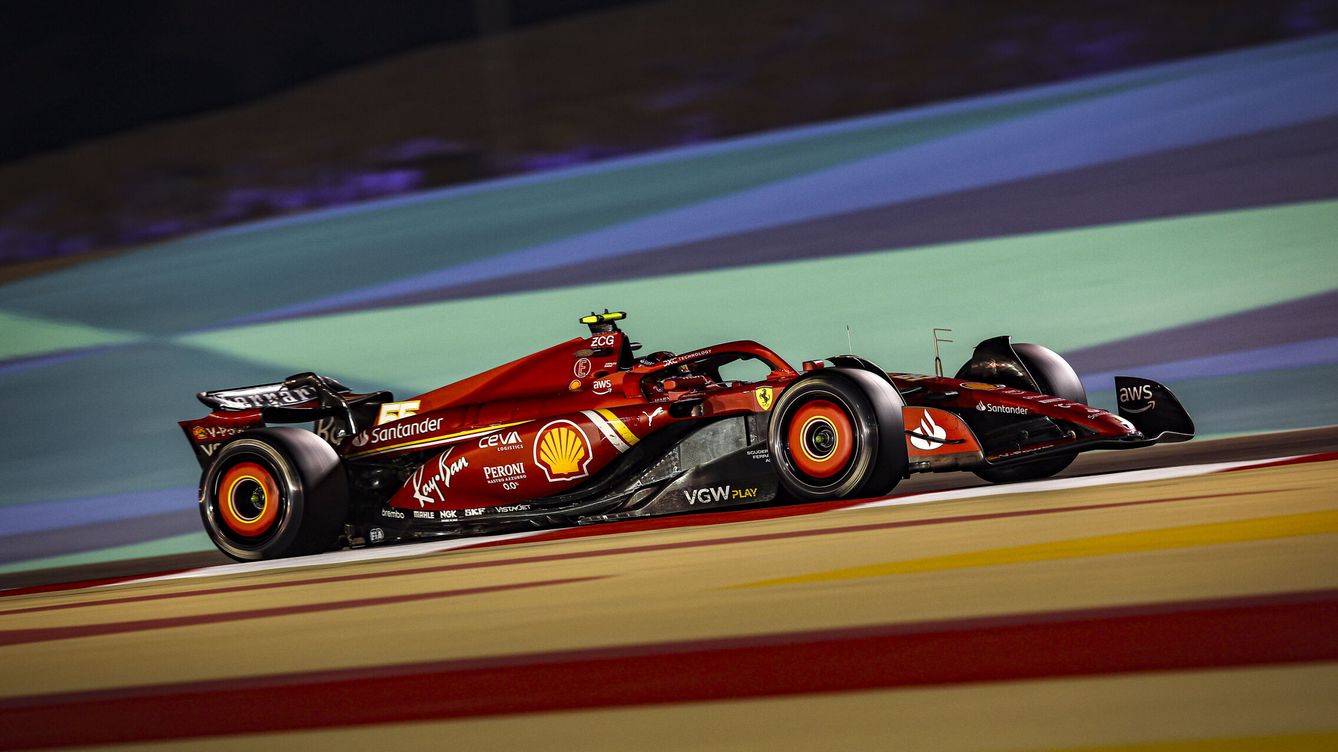 Foto: Sainz y Ferrari han progresado de manera importante respecto a 2023. (Eric Alonso/DPPI/AFP7)