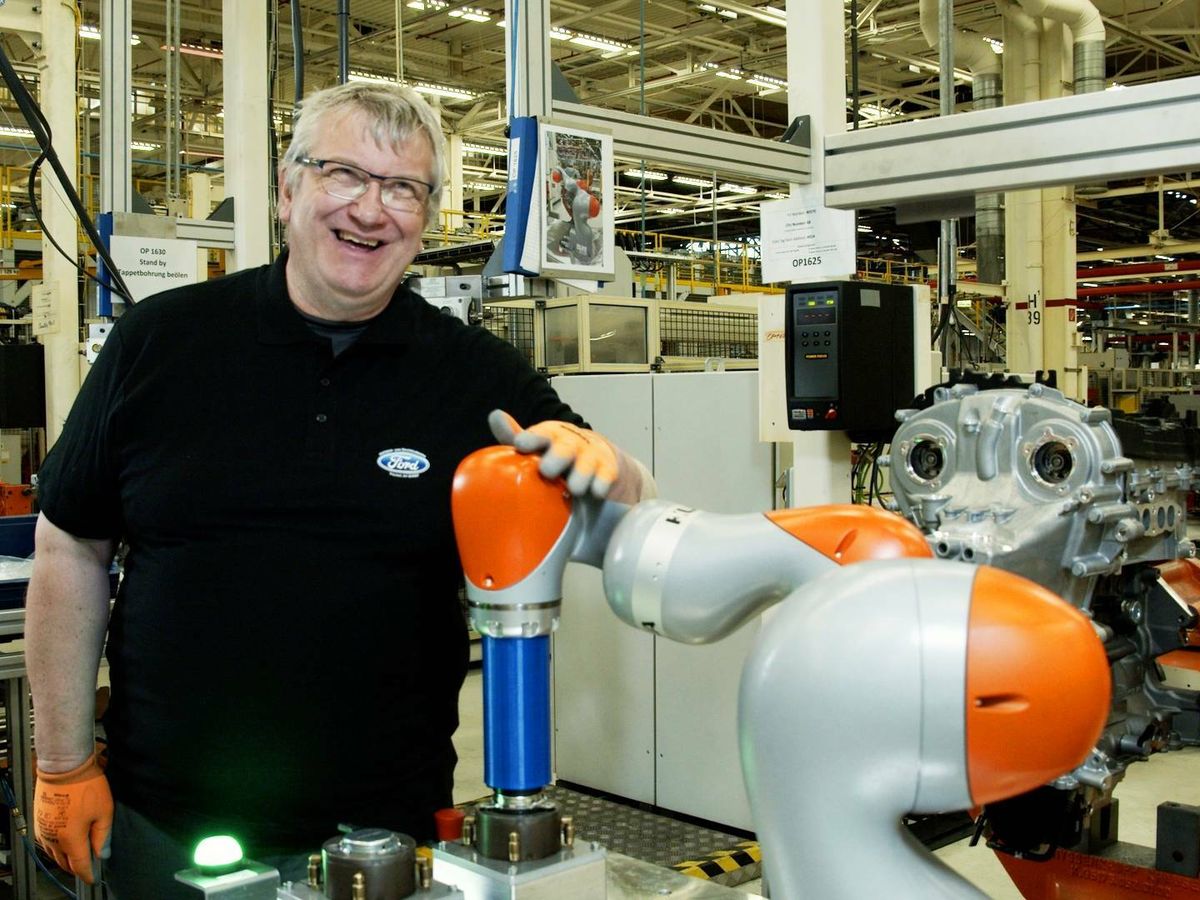 Foto: Ford podría instalar más cobots en otras de sus fábricas. (Ford)