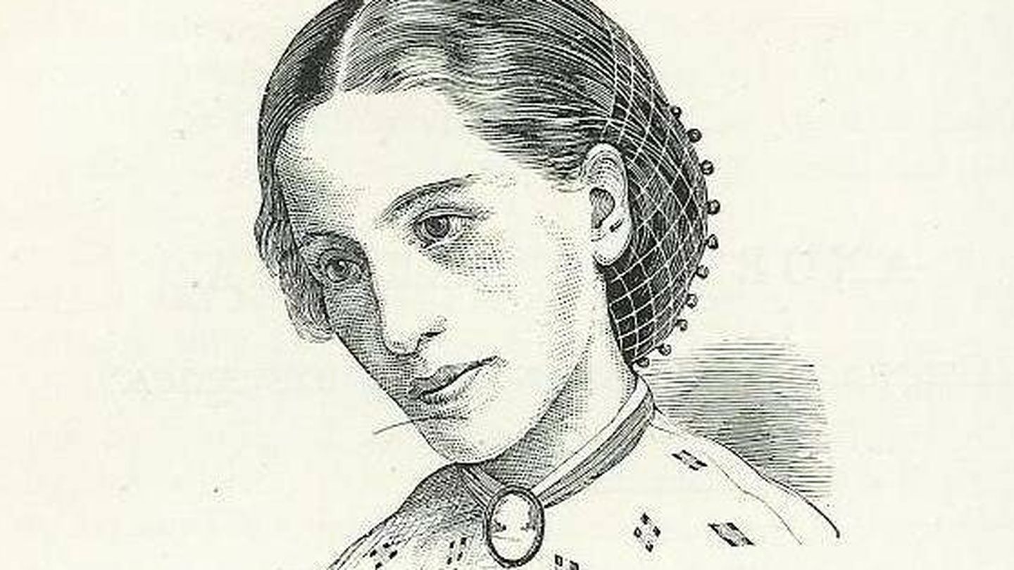 Retrato de Miss A., una de las primeras pacientes anoréxicas documentadas.