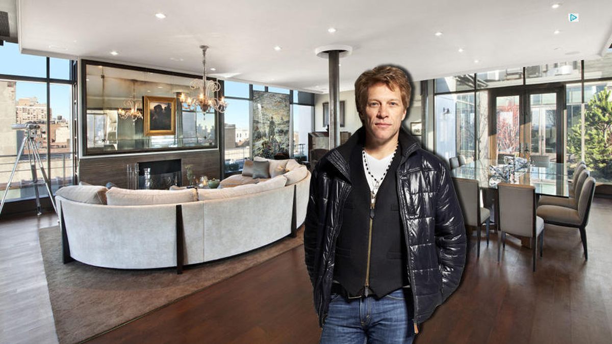 Jon Bon Jovi vende su lujoso ático de Nueva York dos años después de ponerlo a la venta