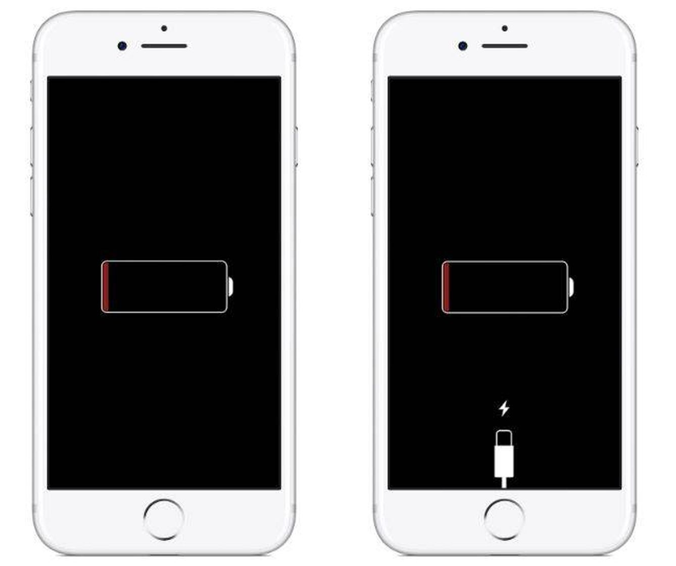 No olvides tener cargado el móvil mientras tratas de recuperar el sistema operativo (Fuente: Apple)