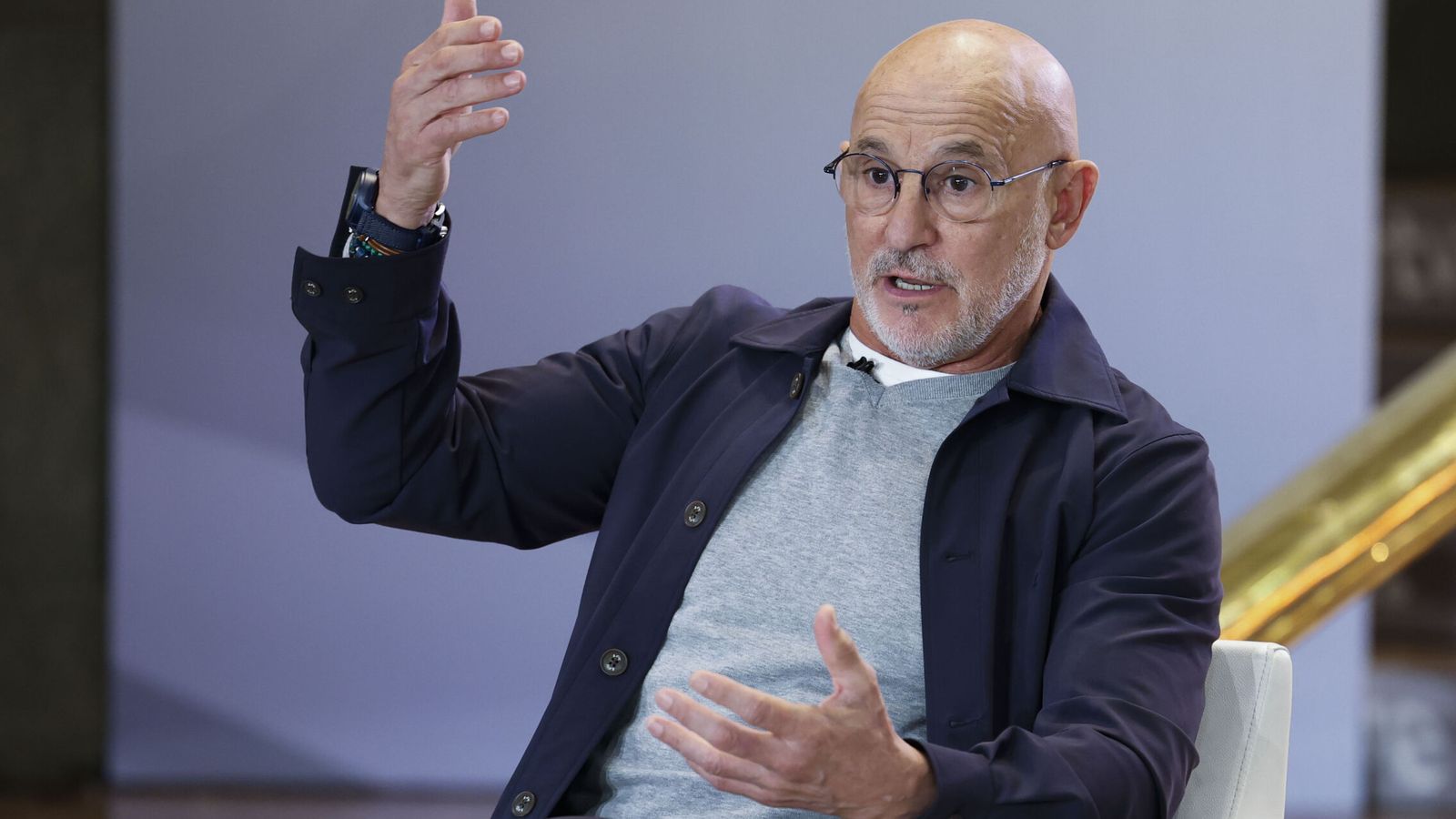 Luis de la Fuente y su espectacular físico a los 64 años: "El gimnasio es mi santuario"