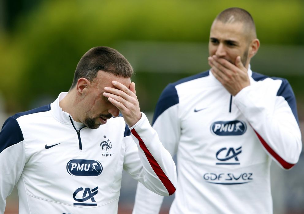 Foto: Ribéry pierde la oportunidad de jugar su último Mundial.