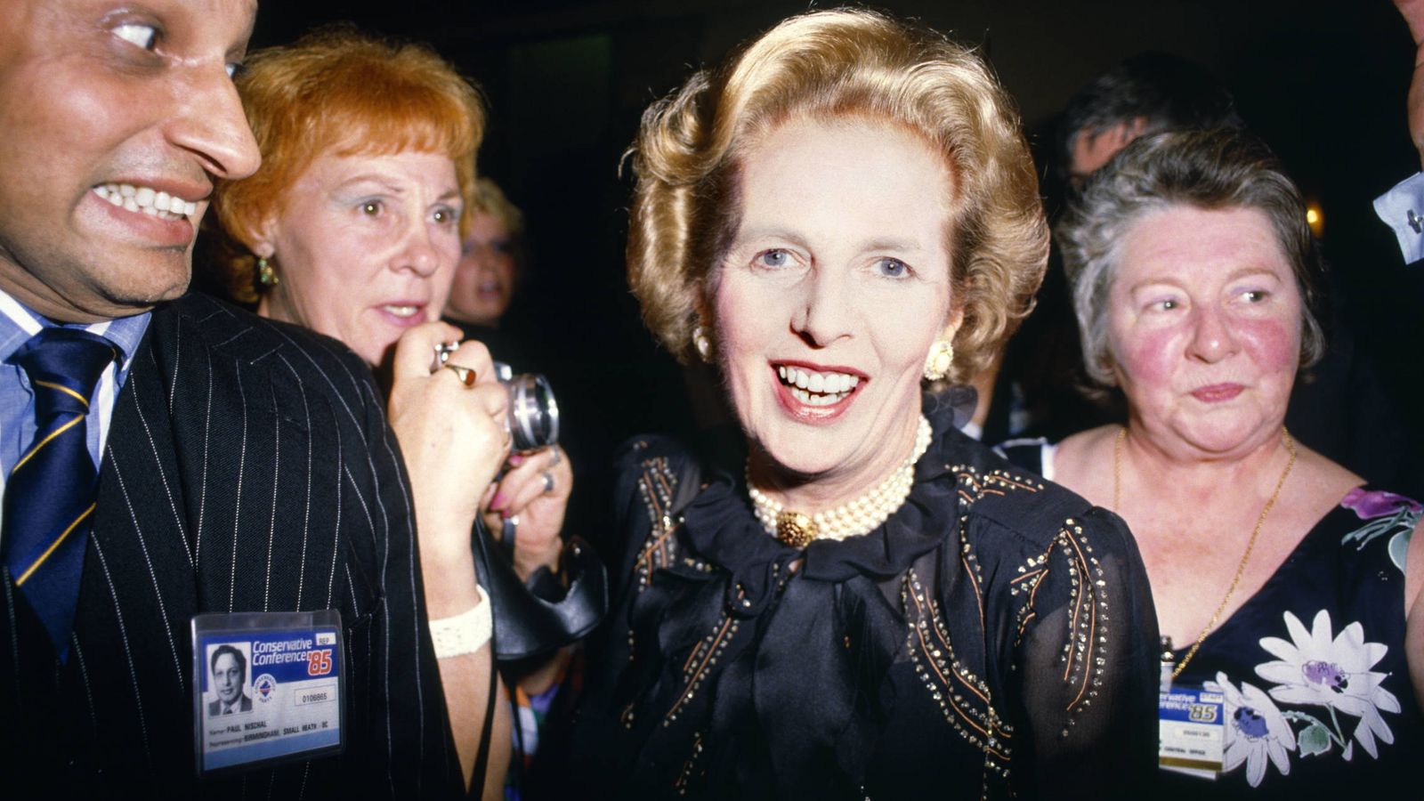 Foto: Margaret Thatcher. Foto: PHotoEspaña / Chris Steele Perkins / Magnum