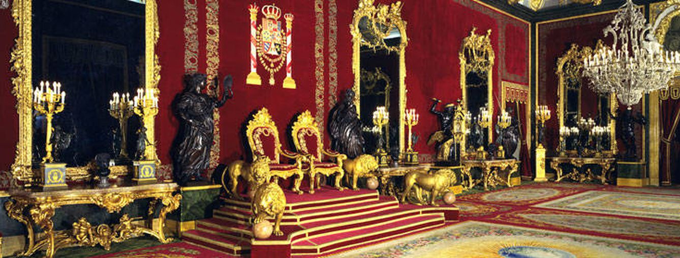 Uno de los salones del Palacio Real (Foto: Patrimonio Nacional)