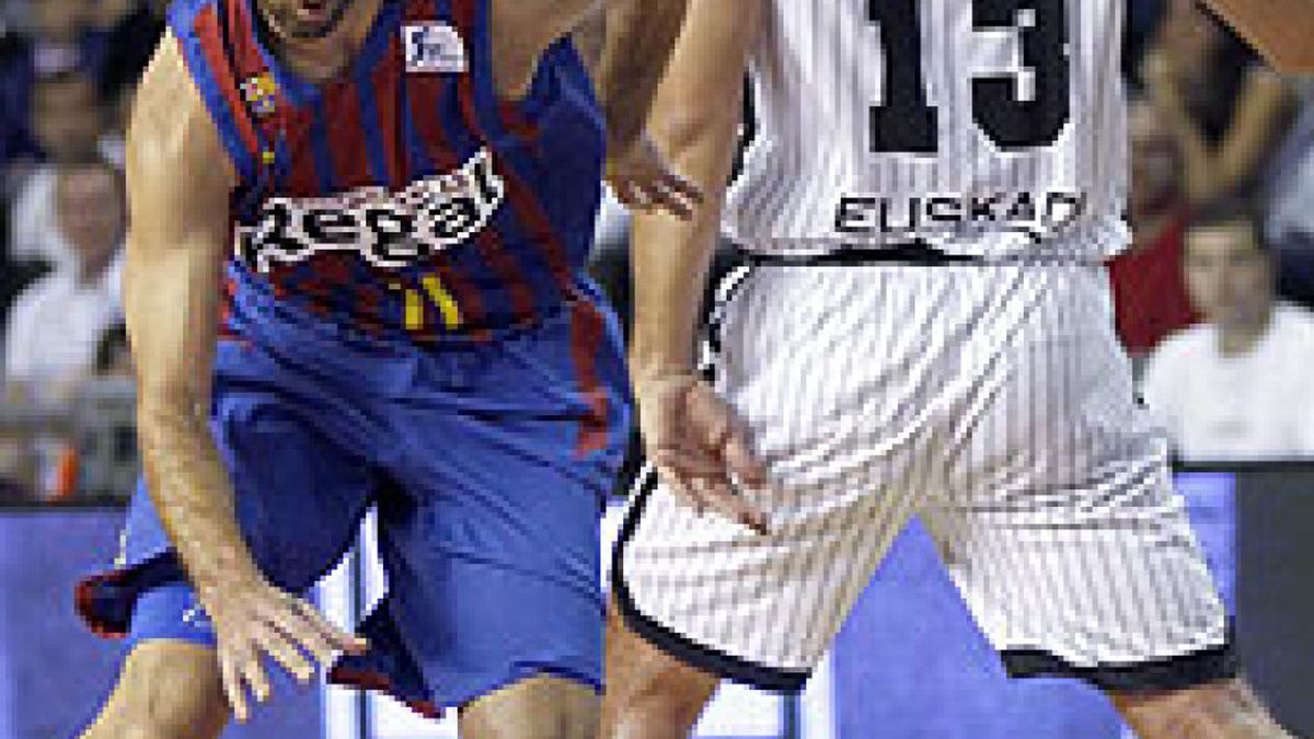 Un inspirado Navarro le da la victoria al Barça ante el Bizkaia Bilbao Basket