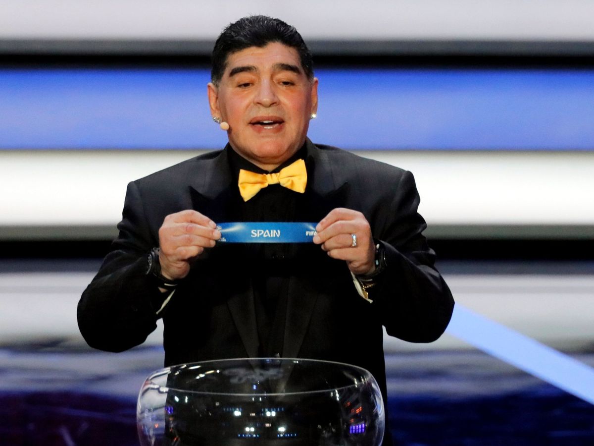 Foto: Maradona, en una imagen de archivo. (EFE)