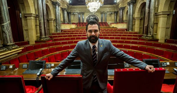 Foto:  El presidente del Parlament de Catalunya, Roger Torrent. (EFE)