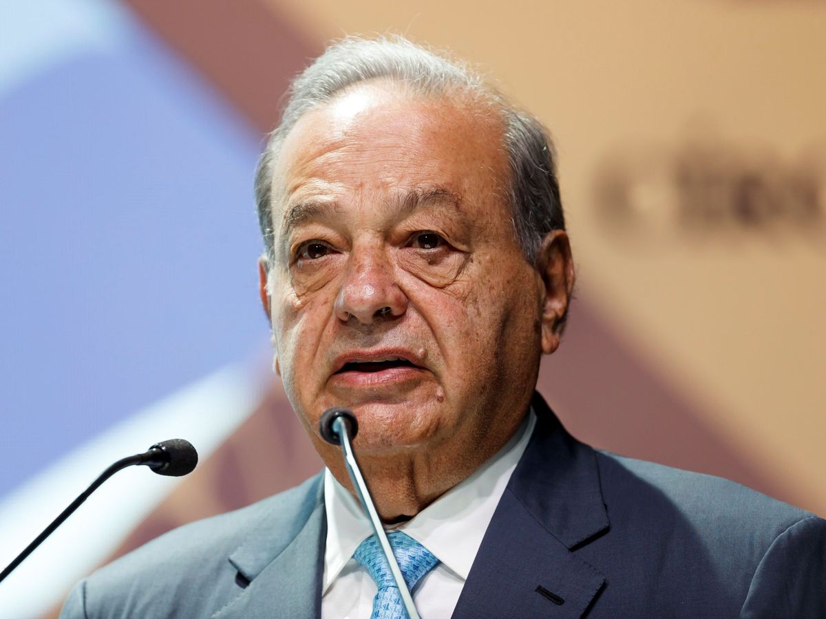 Foto: Carlos Slim, propietario de Realia. (EFE)