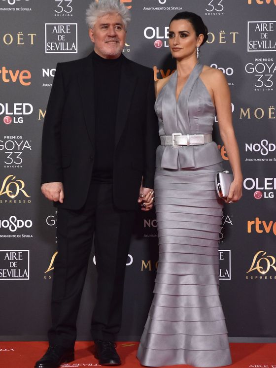 Penélope Cruz y Pedro Almodóvar, en los Premios Goya 2019. (EFE/Raúl C)