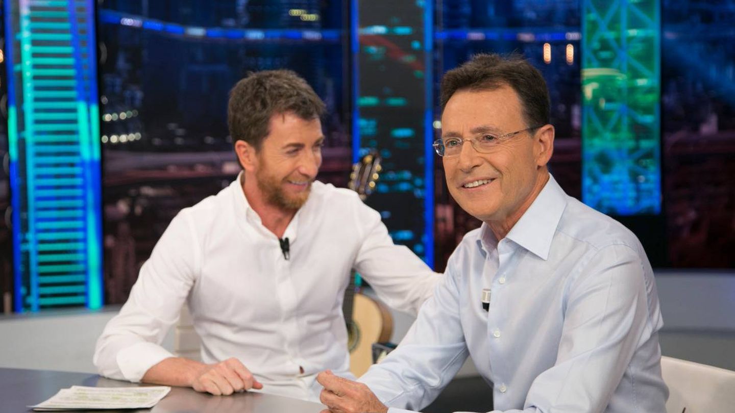 Matías Prats en su entrevista en 'El hormiguero' antes de la Champions. (Atresmedia TV)