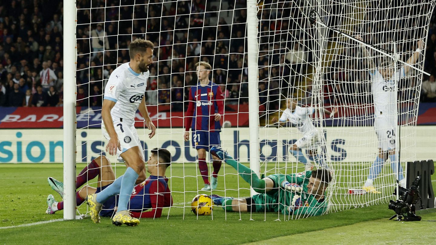 El Girona pudo irse con más goles. (Reuters/A. Gea)