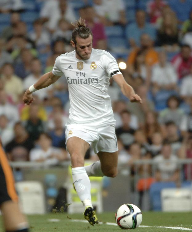 Foto: Bale se mostró participativo en su regreso al Bernabéu (Cordon Press).