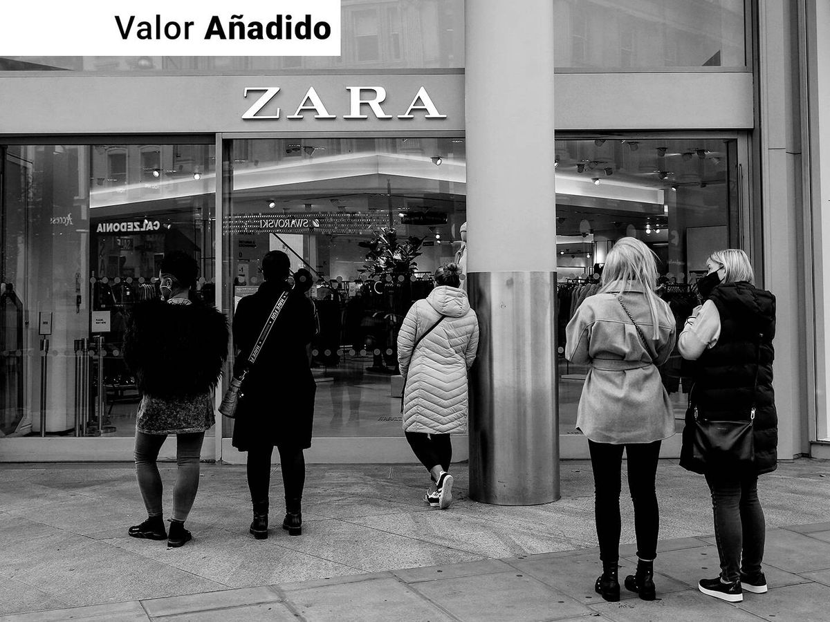 Foto: Tienda de Zara. (Getty/Hollie Adams)