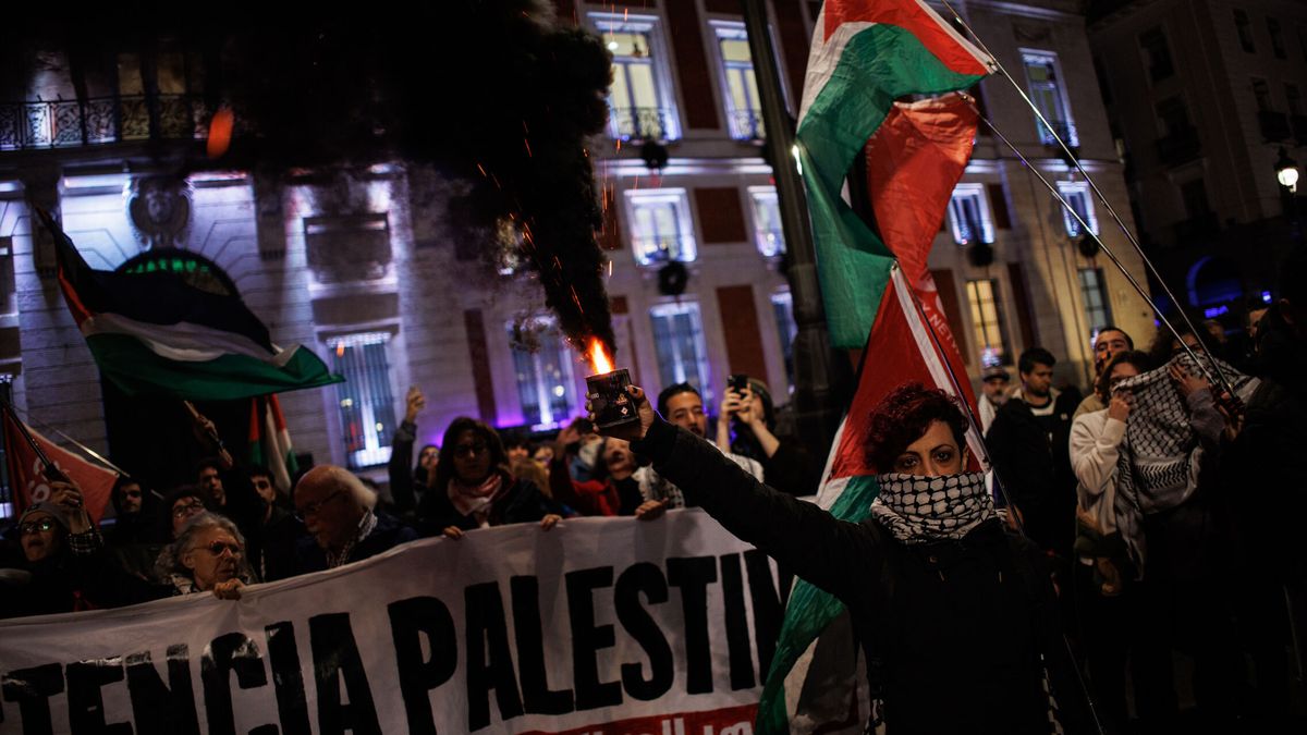 Un colectivo prohibido en Alemania alienta las protestas por Gaza en España: "¡Viva el 7 de octubre!"