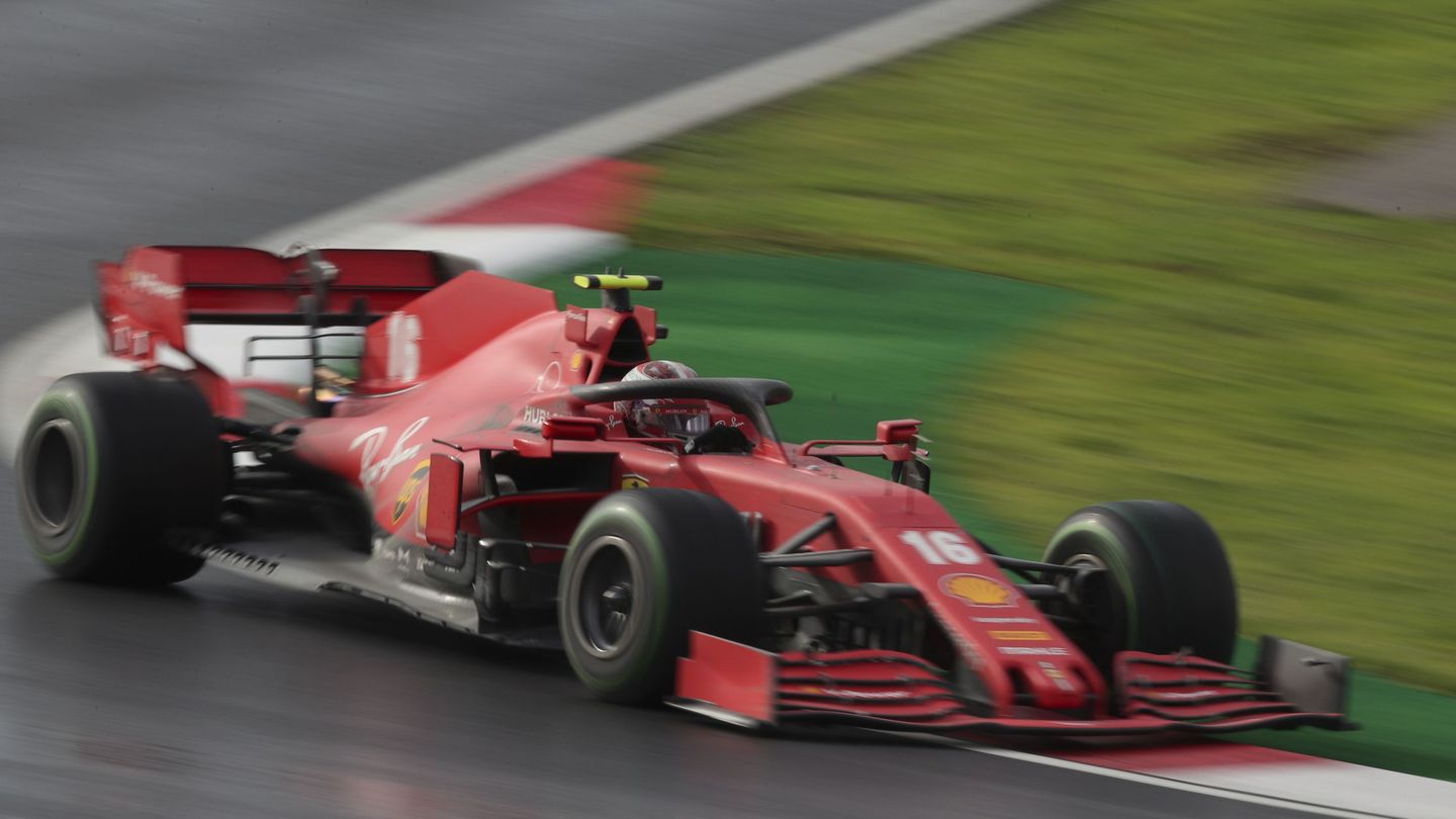 Ferrari se está acercando en las últimas carreras al trío que lucha por el tercer puesto en 2020 (EFE)